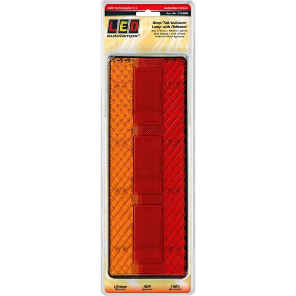 275ARM STOP/TAIL/INDICATOR MULTI VOLT 275x100mm