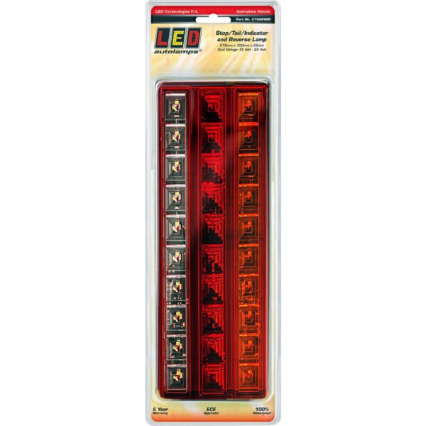 275ARW LED TAIL LAMP ASSY. STOP/TAIL/INDICATOR/REVERSE 12V ONLY
