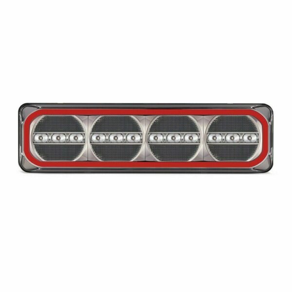 385ARWMLB LHS STOP/TAIL/IND/ REVERSE DIFFUSED TAIL W/SEQENTIAL INDICATOR MULTI VOLT