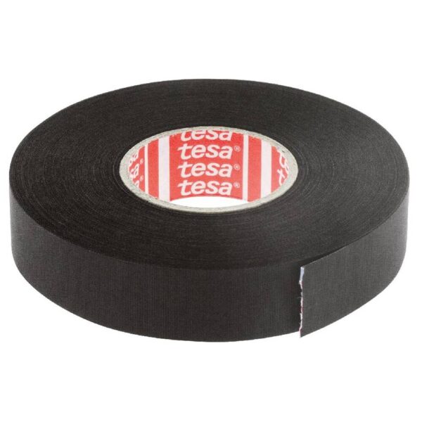 51036 CLOTH HARNESS TAPE 150deg BLACK 19mm x 25M ( PER ROLL )