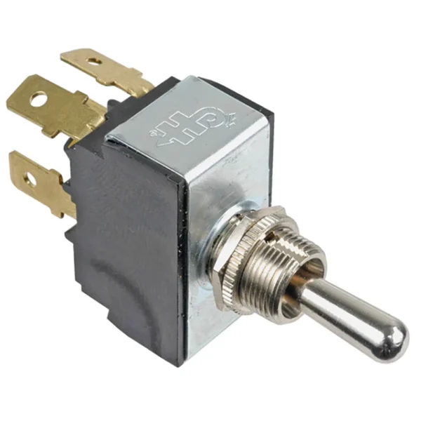 55046B TOGGLE SWITCH ON/OFF/ON DPDT (COLE HERSEE)
