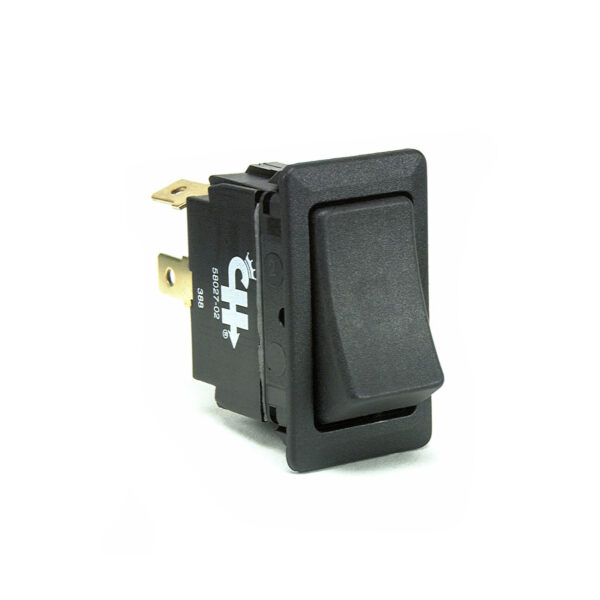 58027-02B ROCKER SWITCH OFF/MOM ON SPST 25A (COLE HERSEE)