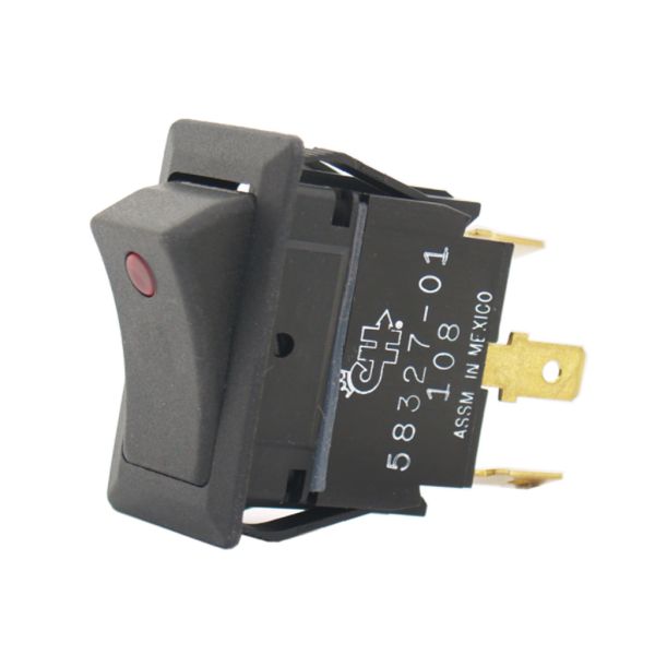 58327-01B ROCKER SWITCH ON/OFF SPST (USA) (COLE HERSEE)
