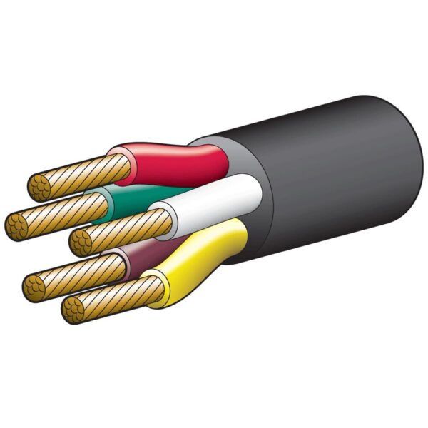 5C2.5MM30M 5 CORE 2.5mm WIRE TRAILER CABLE 30M