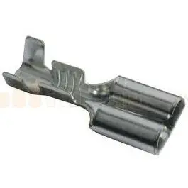 604502BL2 FEMALE Q/C 6.35mm   (PKT 100)