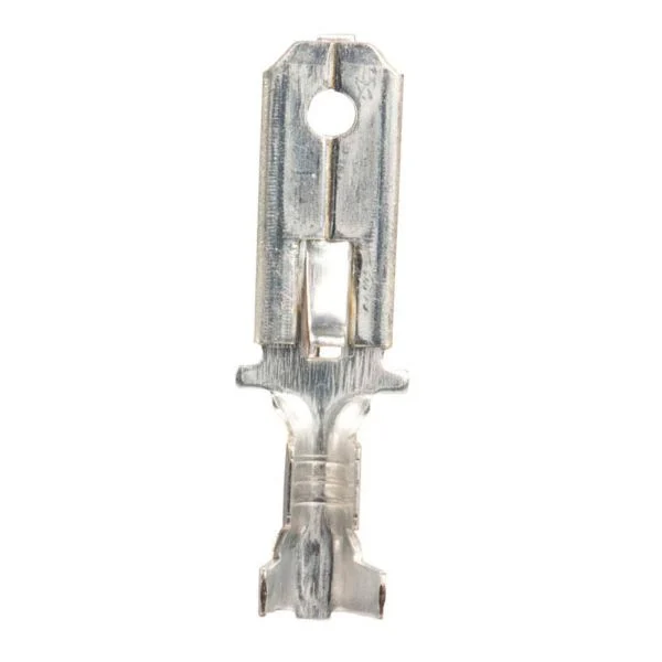 605502BL2 MALE Q/C 6.35mm (PKT 100)