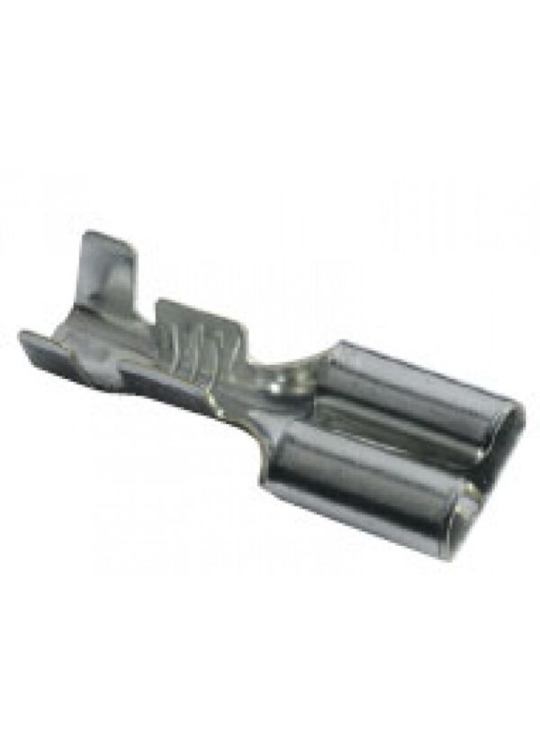 66047BL2 8MM FEMALE QC TERMINAL (100)