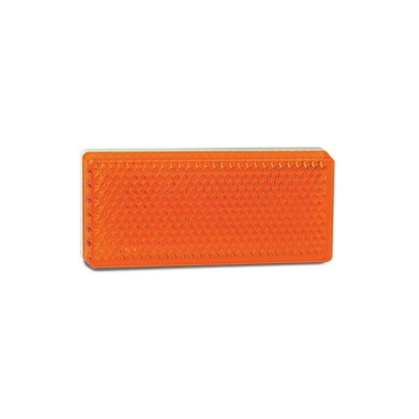 7030AB AMBER REFLECTOR. SELF ADHESIVE BULK (100)