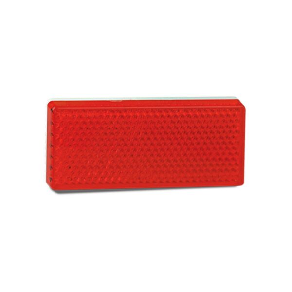 7030RB RED REFLECTOR. SELF ADHESIVE BULK (100)
