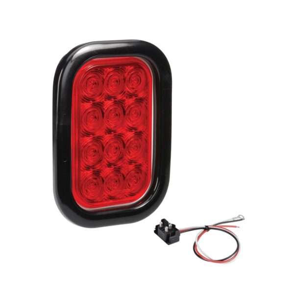 N94534 NARVA RED RECT. LED STOP/TAIL LAMP KIT    9-33V