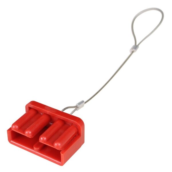 SB50COVER-RD 50A ANDO PLUG COVER W/WIRE KEEPER-RED (5)