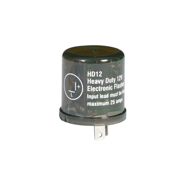 HD12 FLASHER UNIT 12V 2 PIN TRIDON