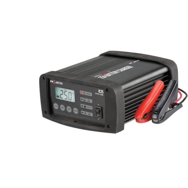 IC25W 25A 12V BATTERY WORKSHOP  CHARGER 7 STAGE ALSO SUITS LITHIUM