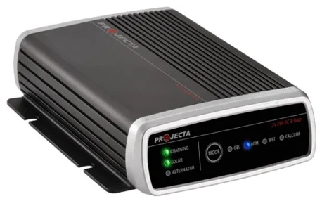 IDC25 DC-DC BATTERY CHARGER 12-24V 25AMP .SOLAR COMPATIBLE