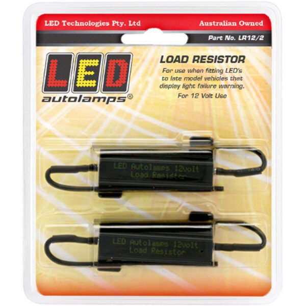 LR12/2 12V LOAD RESISTOR (2 PACK )