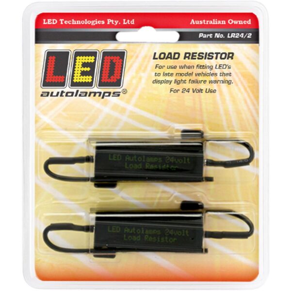 LR24/2 24V 21W LOAD RESISTOR ( 2 PACK )