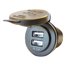 Q2749 ACCESSORIES SOCKET TWIN USB 3.1A 12-24V