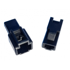 QFM1-BK SINGLE BLACK TERMINAL HOUSINGS MALE & FEMALE (10)
