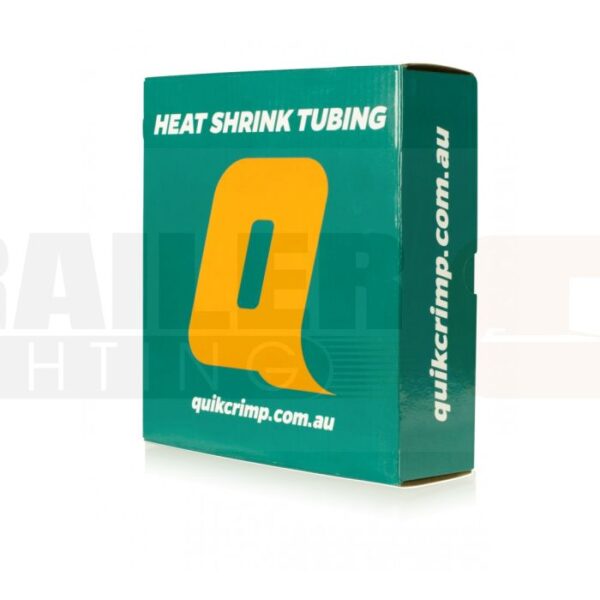 QHSB13BK HEATSHRINK DISPENSER BOX 12.7mm x 10 Metre   (BLACK)