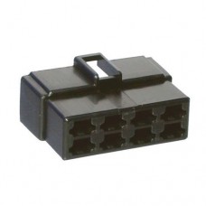 QM8-BK 8 TERMINAL QC MALE CONNECTOR HOUSING (10)
