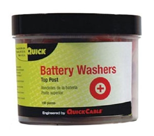 RBPW RED BATTERY POST WASHERS (100)