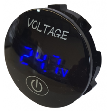 VM6 VOLT METER DOMED WITH SWITCH (6-29.9V)