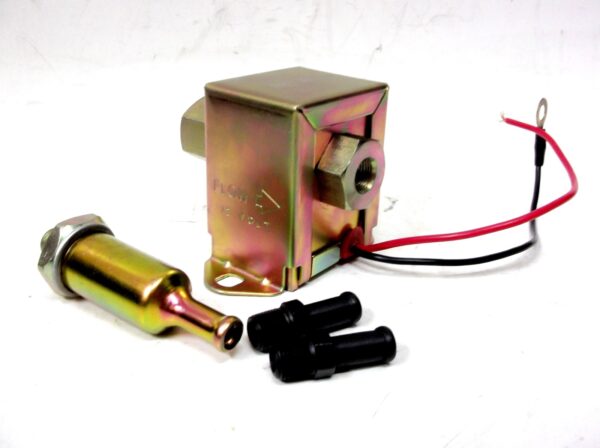 FP12/25 12V  FUEL PUMP 25KPA (FACET STYLE) WITH FILTER & FITTINGS.