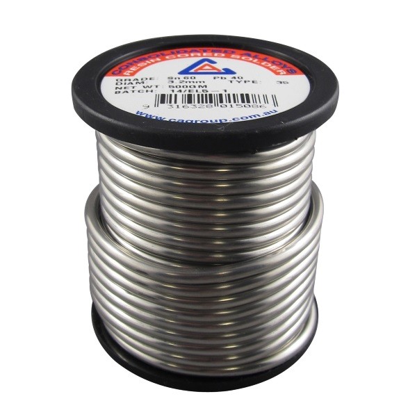 ACID 1.6 60/40 ACID CORED PREMIUM SOLDER 1.6mm 500gm