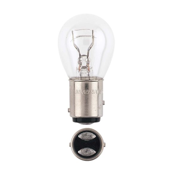 1077 GLOBE  12V 21/5W  BAY15D ( PKT OF 10 )*