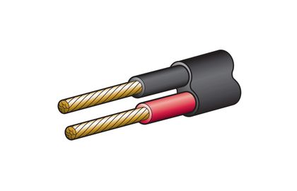 4MMTS100M 4MM TWIN SHEATHED WIRE (100M) AUSTRALIAN MADE