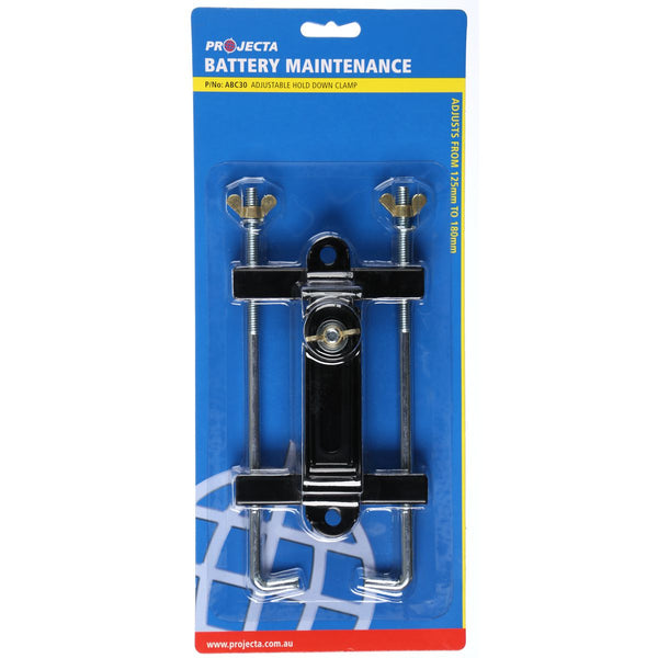 ABC30 BATTERY HOLD DOWN CLAMP METAL (ADJUSTABLE TYPE)