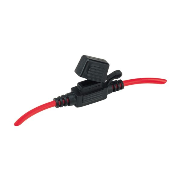 FHWEMIN-LONG MINI WEDGE LONG FUSEHOLDER 600mm X 3mm WIRE (10)
