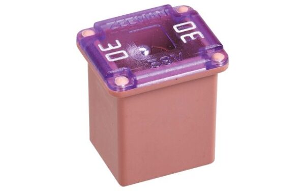 LJC030 FEMALE FUSIBLE LINK LOW PROFILE-J TYPE 30A WHITE