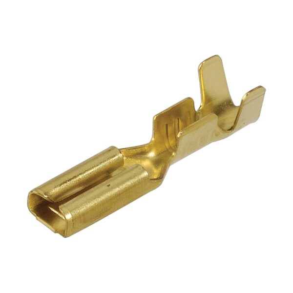 N56222 FEMALE BLADE BRASS 2.8mm (100)