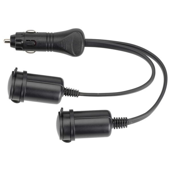 N81033BL PWR ADAP TWIN ACC SOCKET