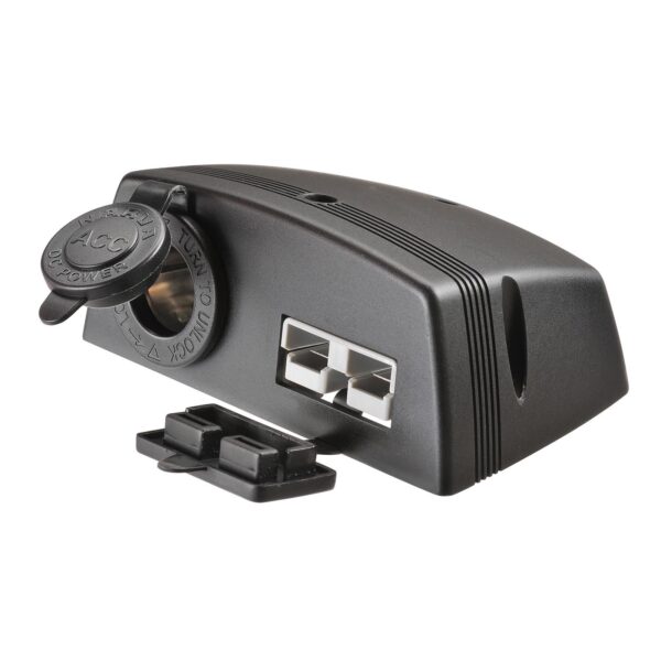 N81161BL 50A/ACC TWIN SOCKET S/MNT