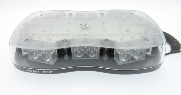 SLB-210 SLIM LINE LED AMBER BEACON 10 FLASH PROG, MAG BASE 210 LUMENS