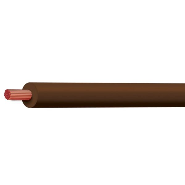 3MM30MBROWN 3MM 30M WIRE (BROWN) AUSTRALIAN MADE