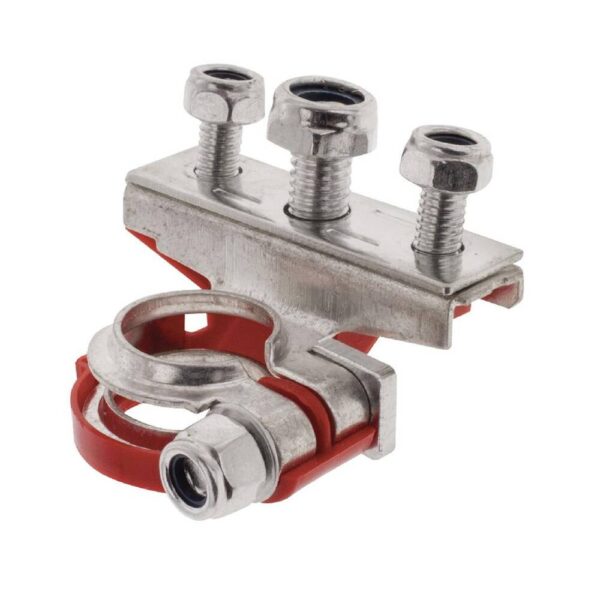 BPP3 RED 3 WAY BATTERY DISTRIBUTION POST (POSITIVE)