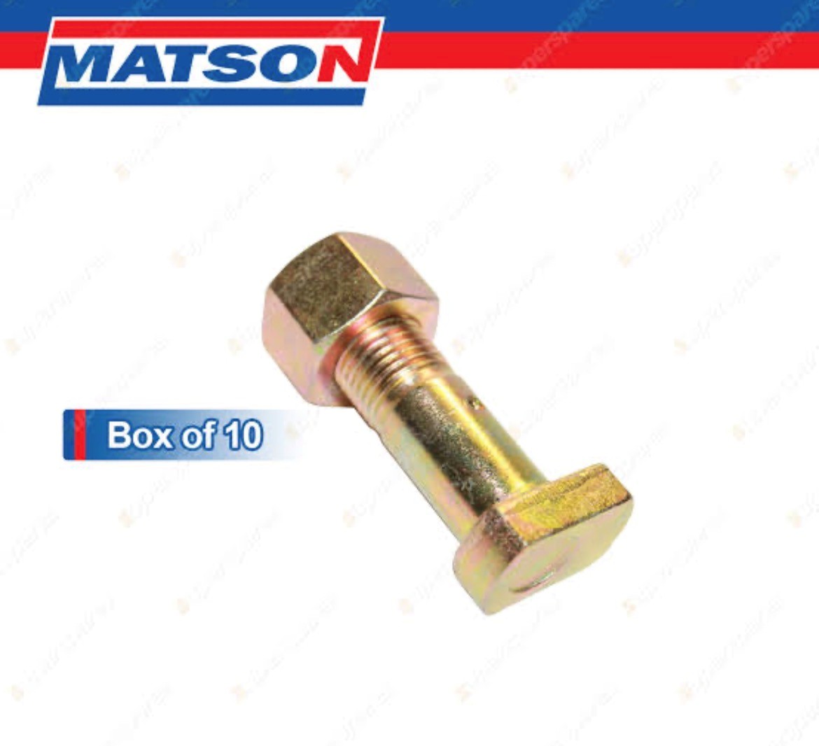 MA6B10 NUTS AND BOLTS SUIT BATTERY TERMINALS (10)