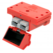SB50-HSGR RED ANDERSON 50A PLUG HOUSING ONLY ONLY+ LED